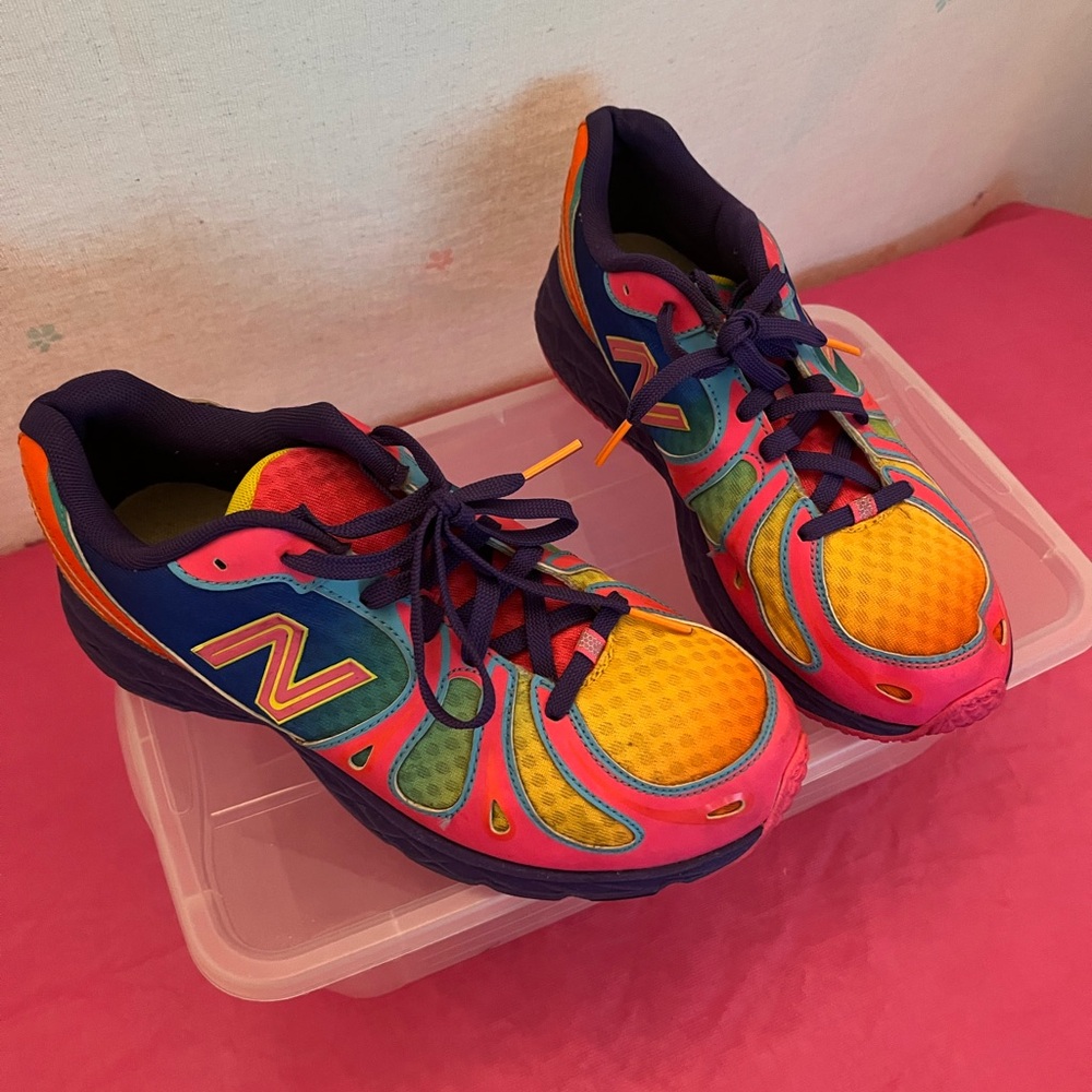 New Balance 890 V3 Kids' Multicolor Athletic Shoes